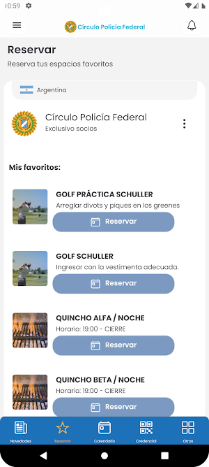 Círculo Policía Federal Screenshot 2