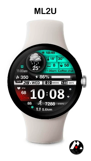 ML2U 264 Watch Face Screenshot 3