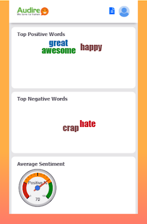 Audire The Feedback App Screenshot 0
