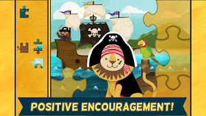 Pirate Preschool Puzzle Game Screenshot 3