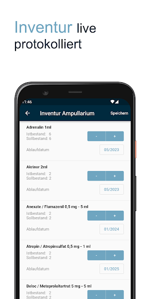 MediLager Screenshot 1