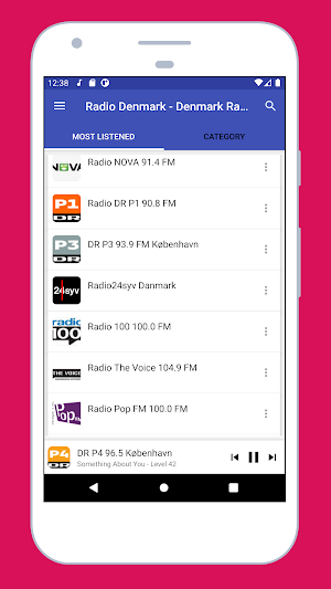 Radio Denmark - Denmark Radio + DAB Radio Stations Screenshot 1