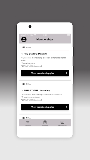 Status Strength and Fitness Screenshot 2