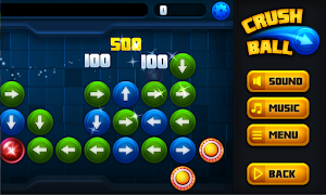 Crush Ball - Flying Sliding Arrow Color Orbs Screenshot 1