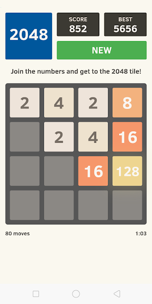 2048 Classic Screenshot 2