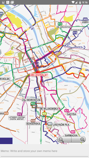 Warsaw Metro Map Offline Screenshot 3