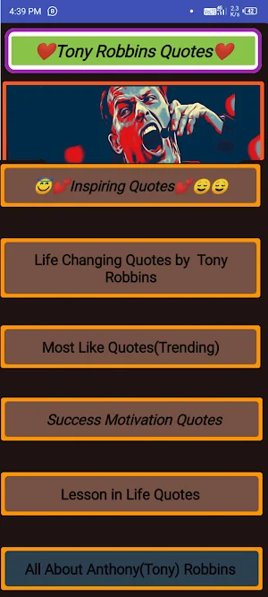 Tony Robbins Quotes & Sayings Screenshot 0