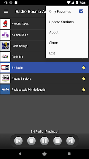 Radio Bosnia and Herzegovina Screenshot 2