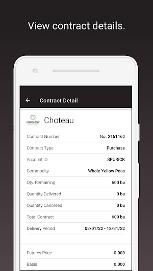 Columbia Grain Intl Screenshot 3