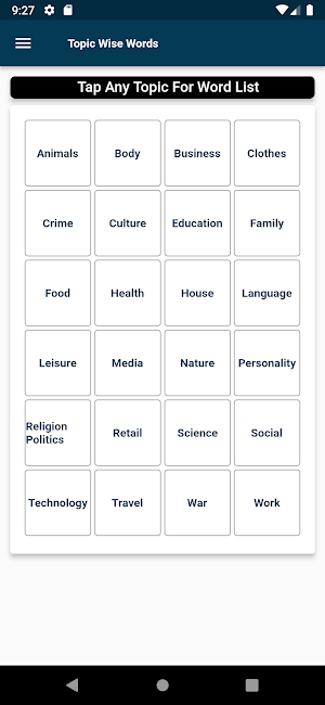 English : Swahili Dictionary Screenshot 3