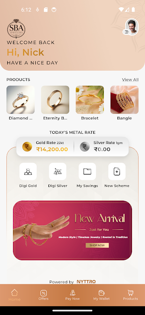 SBA Jewellers Screenshot 0