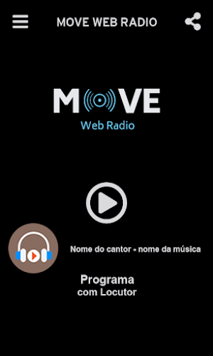 MOVE Web Radio Screenshot 1