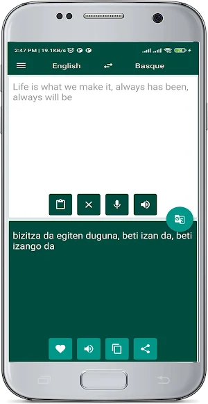 English Basque Translate Screenshot 1