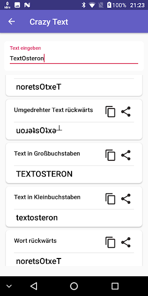 Schrift ändern Text stylish Screenshot 3