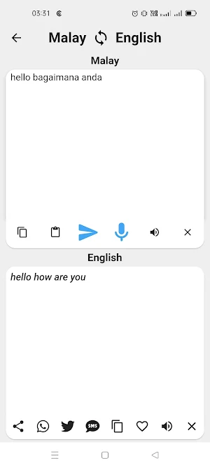 Malay To English Translator Screenshot 1