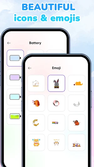 Emoji Battery: Status Bar Screenshot 3
