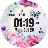 Floral Elegance Watch Face 2