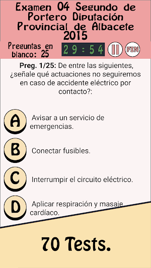 TestOpos Conserje Ordenanza Screenshot 3
