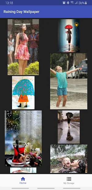 Raining Day Wallpaper Screenshot 1