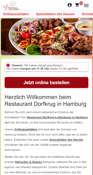 Dorfkrug Grillhaus Screenshot 0