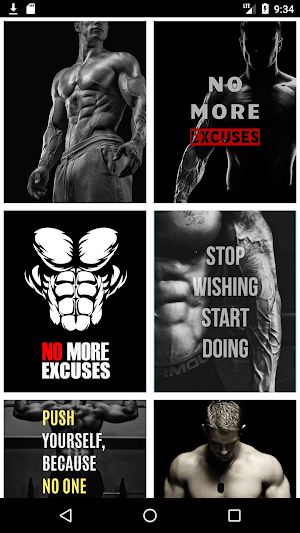 Gym Wallpaper-Quotes Wallpaper Screenshot 0