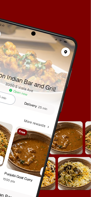 Saffron Indian Bar and Grill Screenshot 1