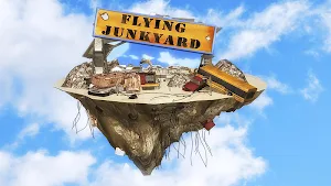 Flying Truck Junkyard Parking Screenshot 0