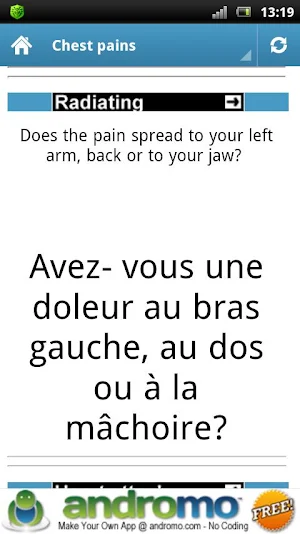 english-french-MedTrans Screenshot 1