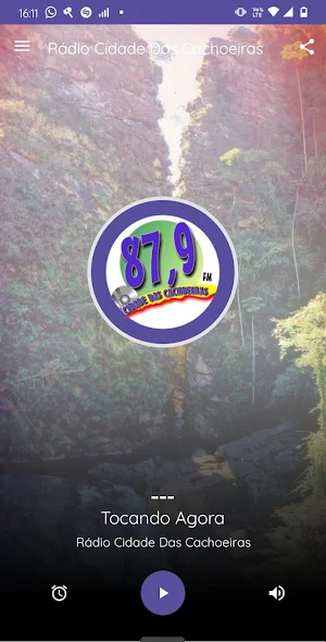Rádio Cidade das Cachoeiras Screenshot 2