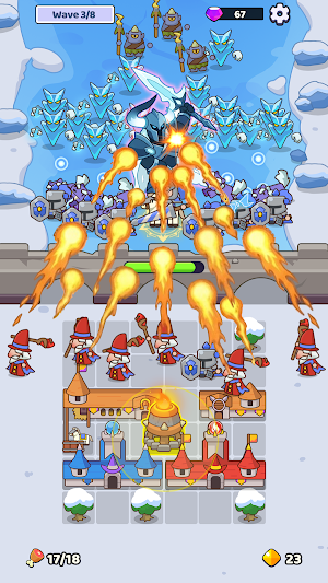 Snow Fortress: Tower Defense Screenshot 2