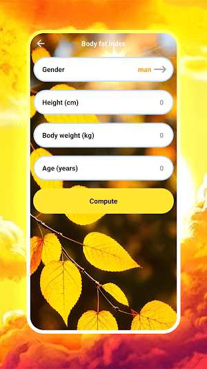 BMI calculation Screenshot 2