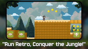 Retro Jungle Run Screenshot 3