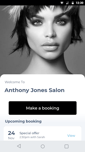 Anthony Jones Salon Screenshot 0