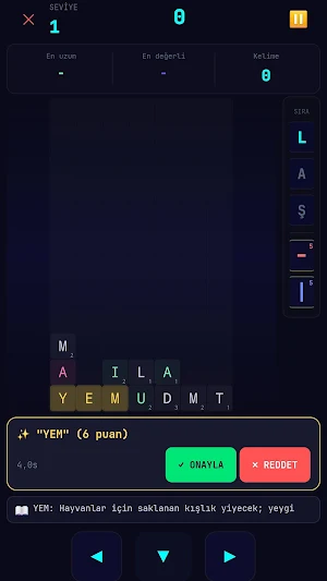 Word Tetris - Letter Puzzle Screenshot 2