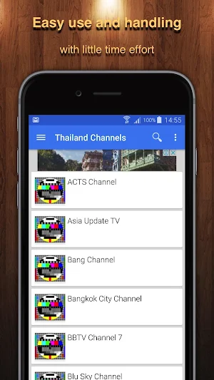 TV Thailand Channel Data Screenshot 1