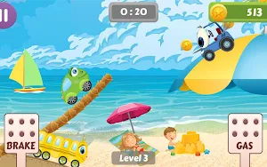 Beepzz Hill - racing game for kids Screenshot 3
