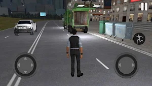 American Trash Truck Simulator 2020: Offline Games Screenshot 1