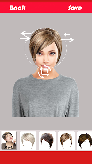 Change Hairstyle Screenshot 3