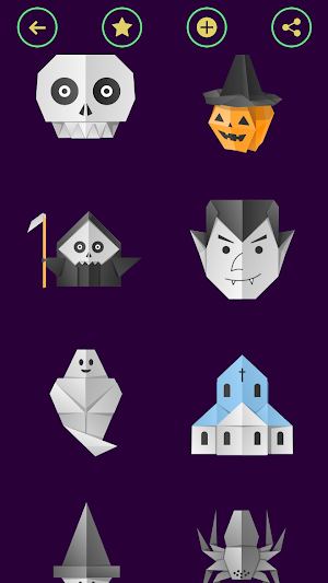 Origami Halloween From Paper Screenshot 3