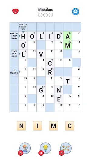 Crypto CrossWord Screenshot 0