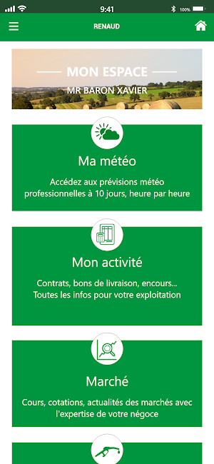 RENAUD Négoce Screenshot 2