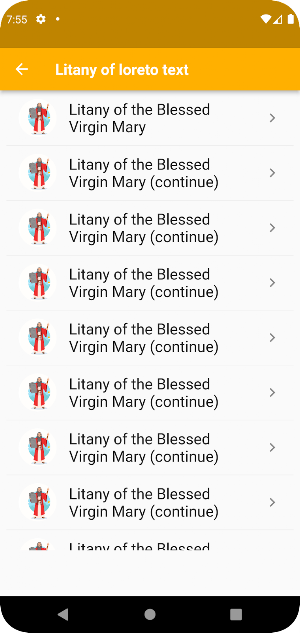 Litany of Loreto Screenshot 1