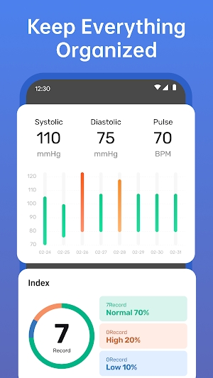 BP Health Log Screenshot 2