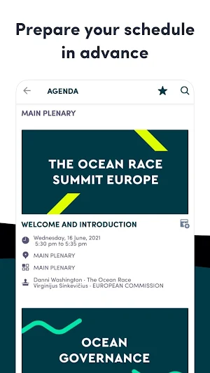 THE OCEAN RACE SUMMIT EUROPE Screenshot 1