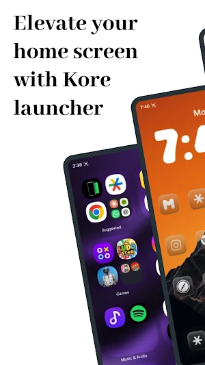 Kore Launcher: Home & Themes Screenshot 0