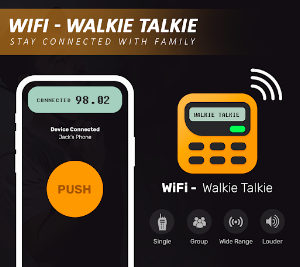Walkie Talkie Wifi Calling App Screenshot 0