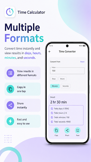 Time Calculator & Converter Screenshot 2