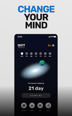 QUIT Smoking SOS App Screenshot 0