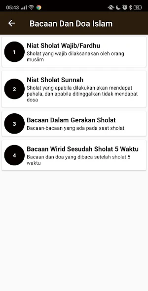 Kumpulan Doa dan Bacaan Islami Screenshot 3