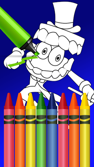 Virtual Circus Coloring Book Screenshot 0